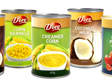 PFD Food Services – D’oro branding & packaging