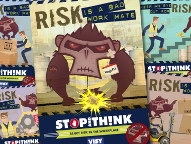 VISY – Stop and Think poster series
