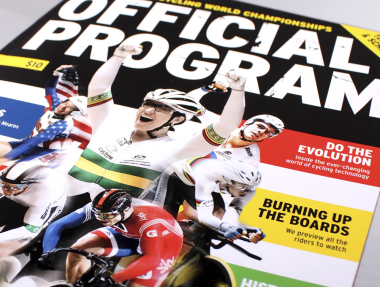 UCI Track Cycling World Championships – Official Event collateral