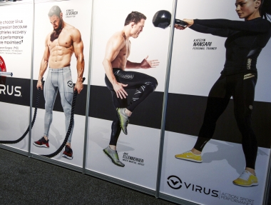 VIRUS Action Sport Performance – Exhibition Stand